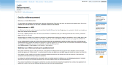 Desktop Screenshot of outils-referencement.com